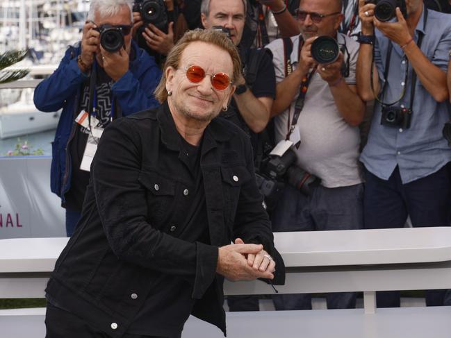 Bono was one of the many, many, many celebrities hanging out in Cannes this week. Picture: Joel C Ryan/Invision/AP