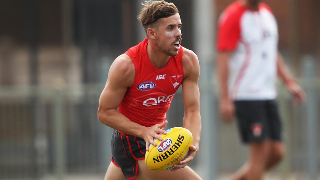 Sydney’s Jake Lloyd knows all the scoring tricks out of defence. Picture: Phil Hillyard