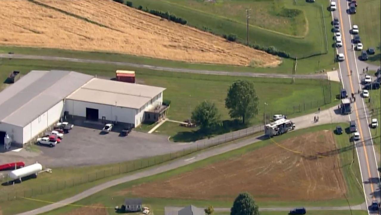Police shot the suspect at the scene. Picture: WUSA9