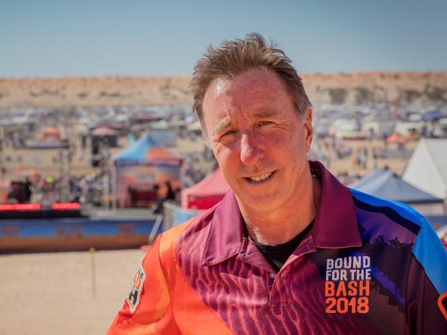 Promoter Greg Donovan is praying the Mundi Mundi Beach outback festival in Broken Hill is not impacted by poor weather this weekend. Picture: Tourism and Events Queensland