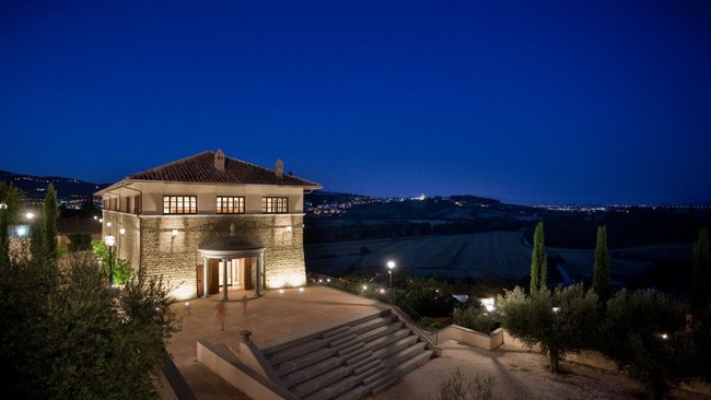 The theatre at Cucinelli headquarters in Solomeo, Umbria