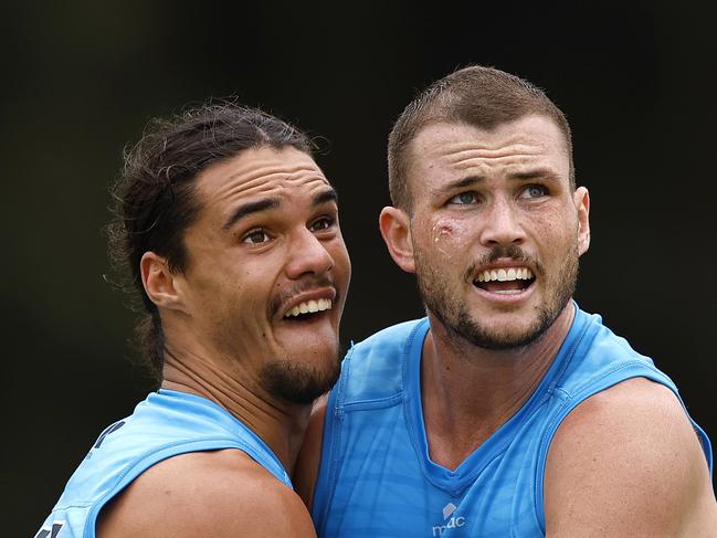 Kieren Briggs (right) is under big pressure to hold his spot.