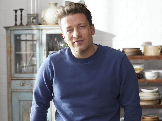 Jamie Oliver has been starring in his new cooking series, Jamie: Keep Cooking and Carry On. Picture: Channel 10