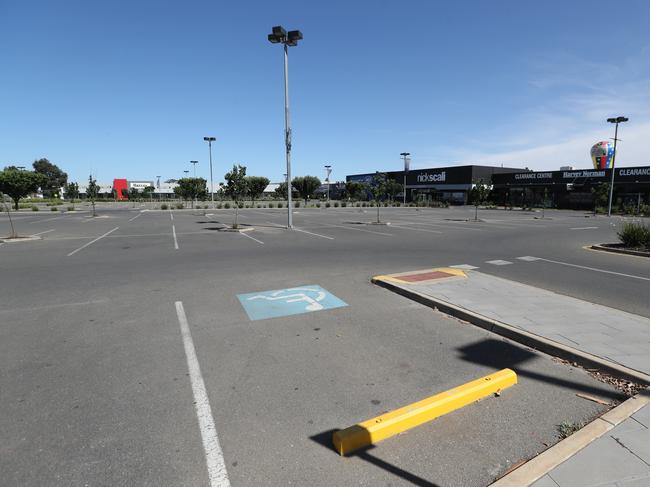 The Gepps Cross Homemaker Centre at 10.15am. Picture: Tait Schmaal.