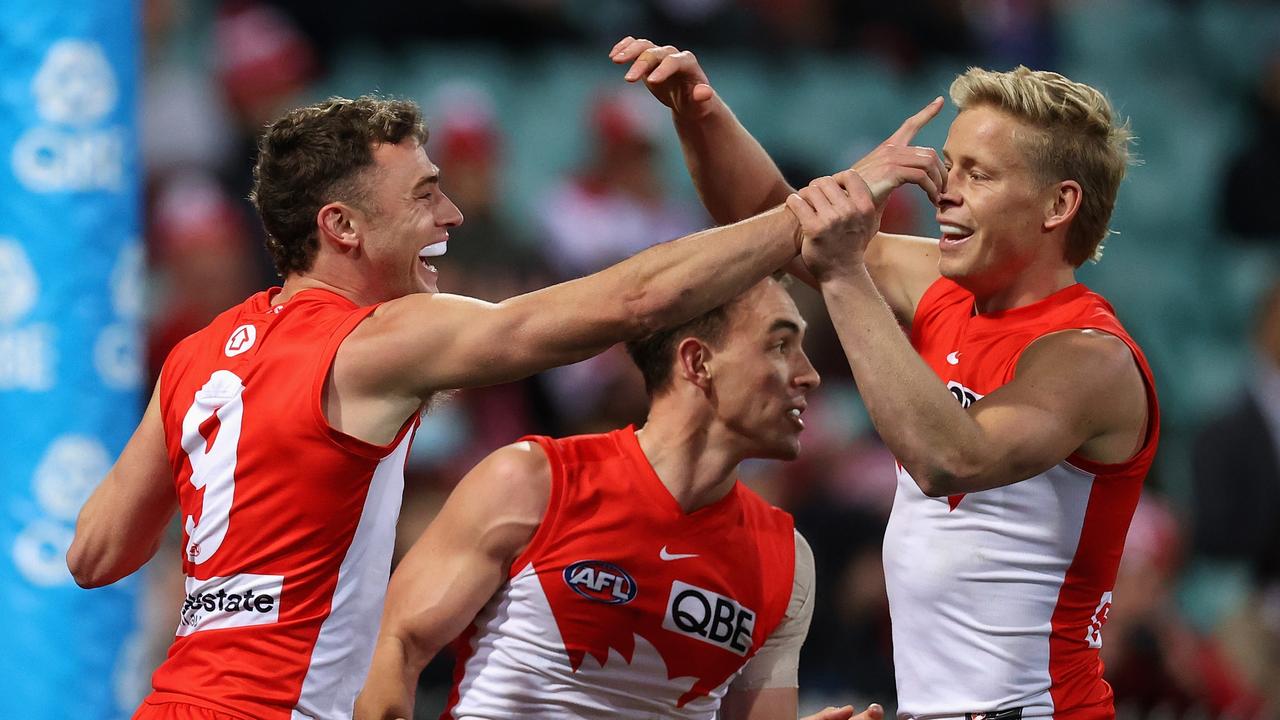 The Swannies loved it. Photo by Cameron Spencer/Getty Images