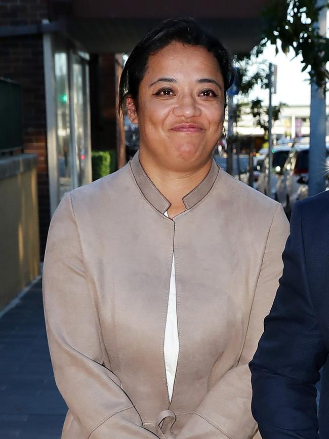 Anita Prajapati outside Manly Local Court on Monday. Picture: Matrix/Nathan Smith