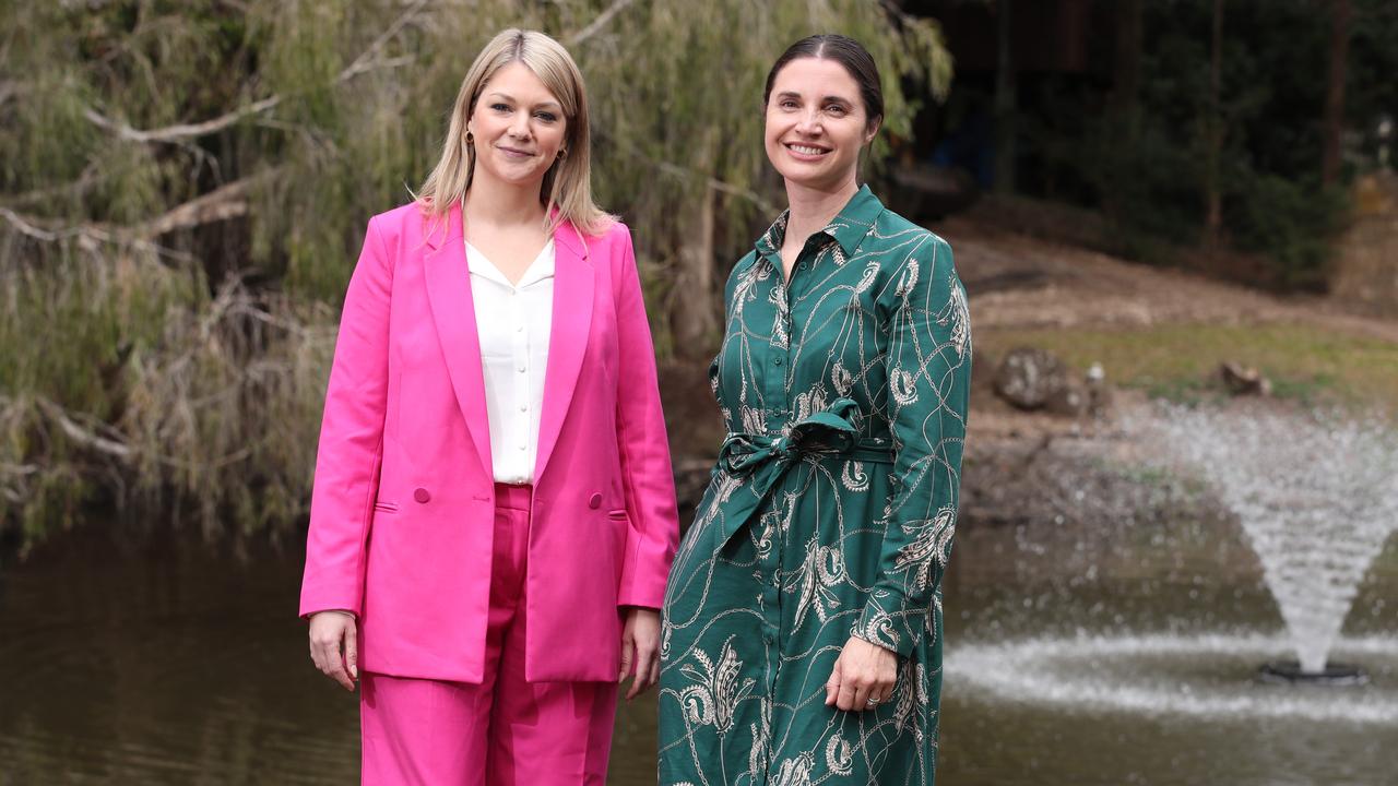 Kwila Lodge co-owners Ruggie Ridgeway and Amanda Appel. Picture: Glenn Hampson