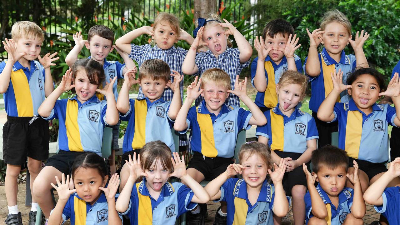 MY FIRST YEAR: Kalkie State School Prep H. Picture: Patrick Woods.