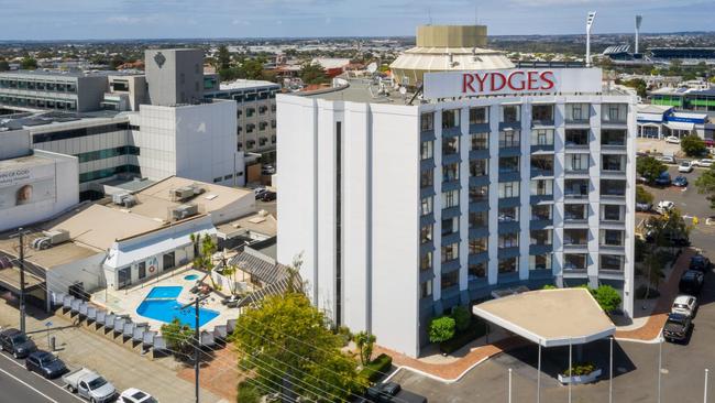 Rydges Geelong has been listed for sale. The four-star hotel is at 89-105 Gheringhap St, Geelong.