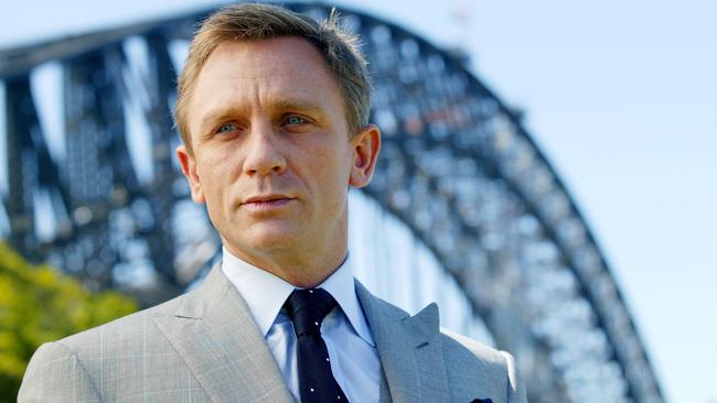 Daniel Craig in Sydney in 2006 to promote his acclaimed debut as James Bond, Casino Royale.