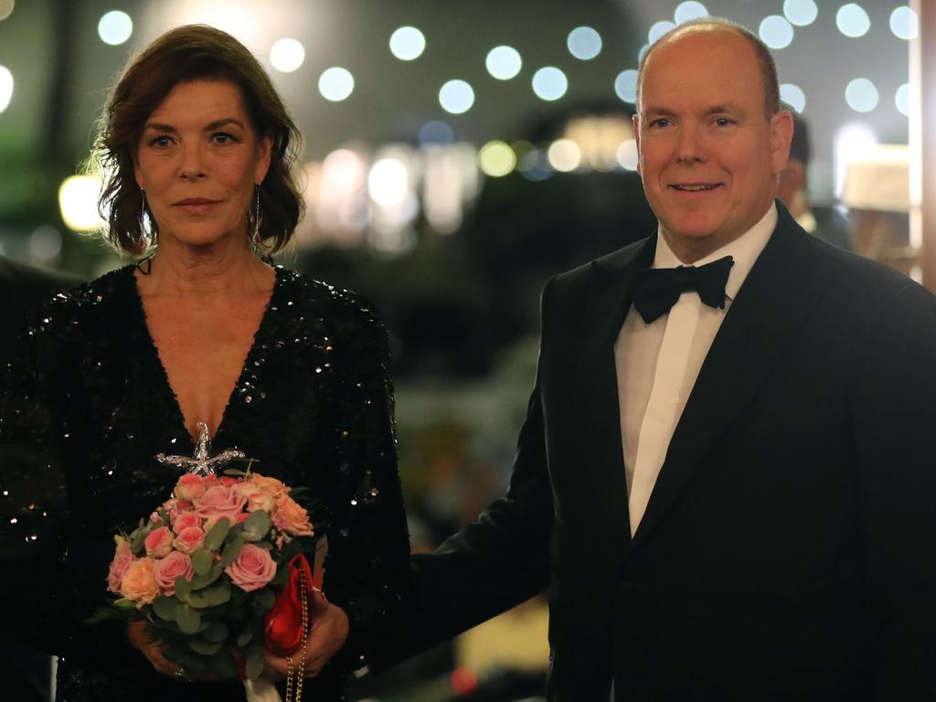 Friends of Charles thought he might marry Princess Caroline of Monaco, pictured with her brother, Prince Albert. Picture: AFP