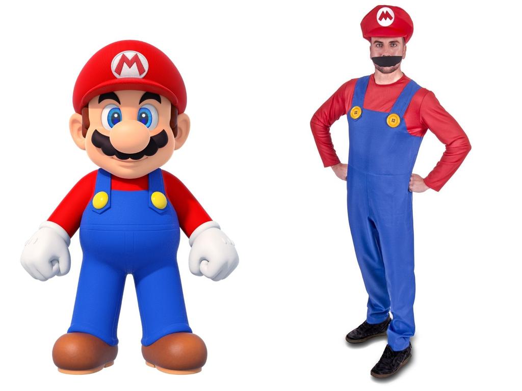 Amazon, Mens Super Mario Brothers Costume.