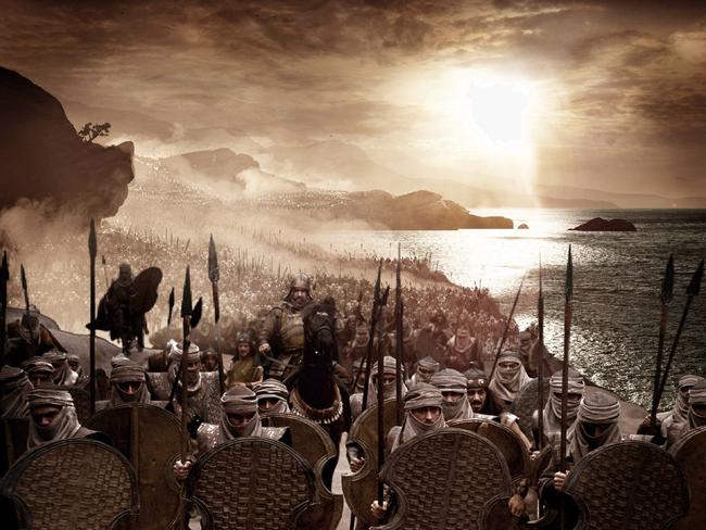 The Scottish soccer team supposedly drew inspiration for the chant from the Blockbuster movie 300.