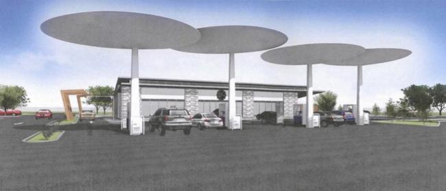 The petrol station being built at St Helens includes a car wash and a food and drinks outlet