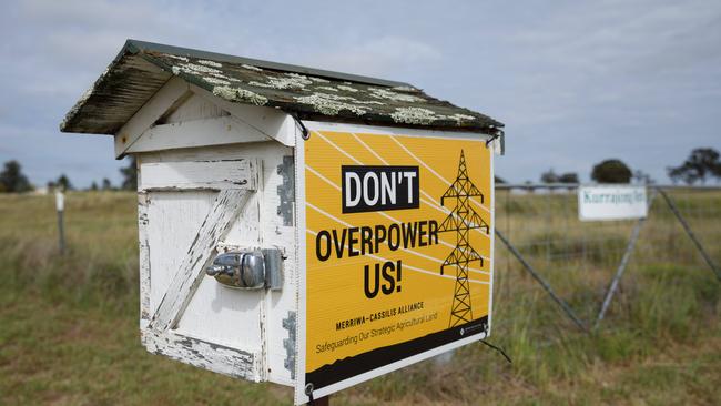 Some communities are opposed to new power infrastructure. Picture: Max Mason-Hubers