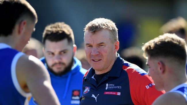 Darren Bewick has taken charge at Greenvale after a lengthy stint in the NAB League. Picture: Andy Brownbill