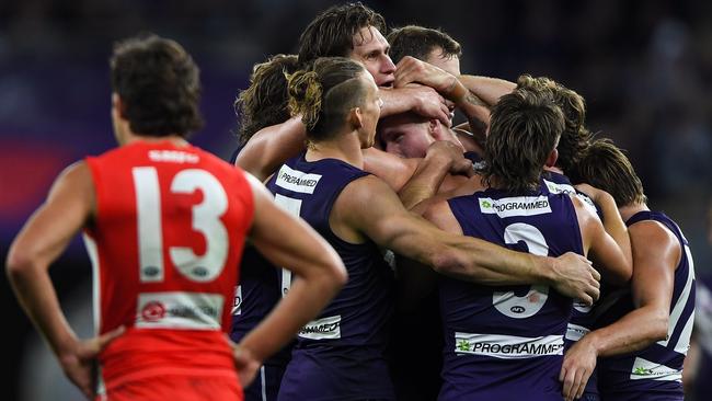 Optus Stadium is fast becoming a fortress for the Dockers. (Photo by Daniel Carson/AFL Photos via Getty Images)