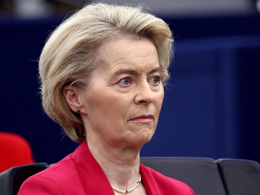 President of the European Commission Ursula von der Leyen believes their response is fair. Picture: AFP