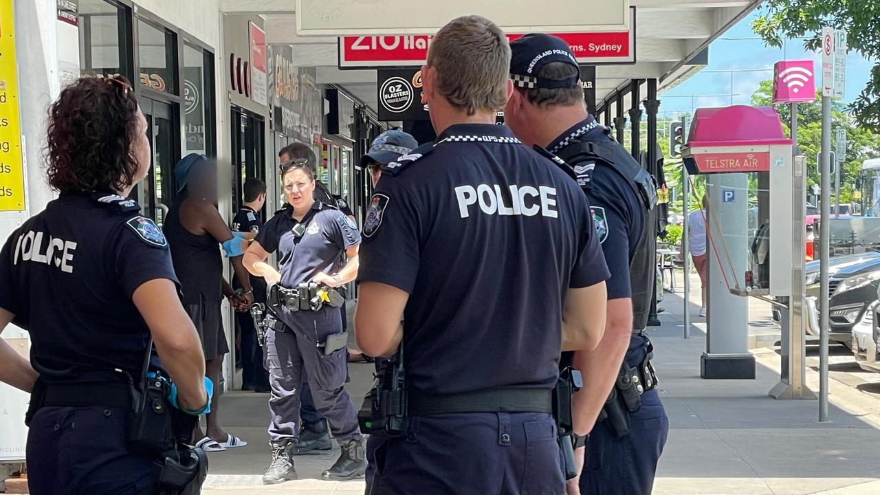 Police were called to Lake Street after a couple tried to rob a tobacco shop on Monday afternoon.