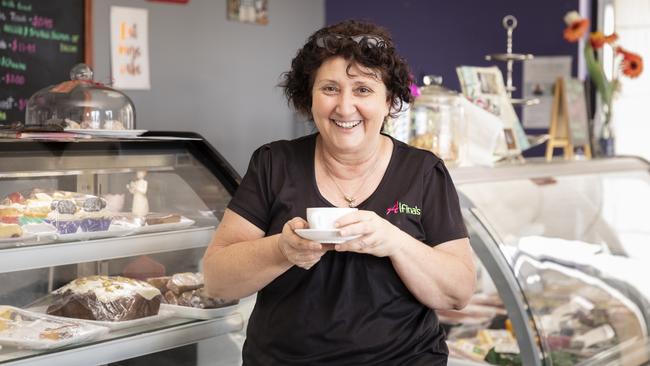 Alfina's Cake and Coffee at Eaton's Hill owner Alfina Raciti. Picture: Dominika Lis