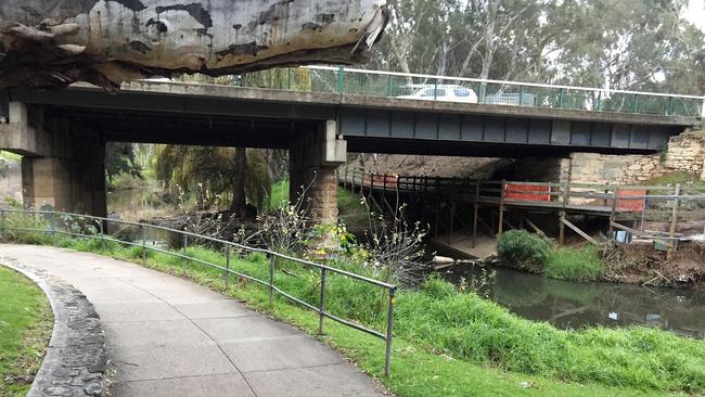 The Linear Park on the River Torrens. Picture: Ben Cameron