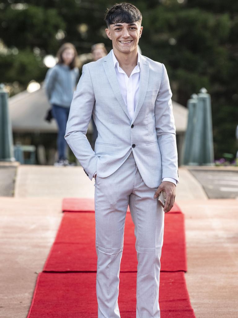 Sameer Sulaiman. Toowoomba State High School formal at Picnic Point. Friday, September 9, 2022. Picture: Nev Madsen.