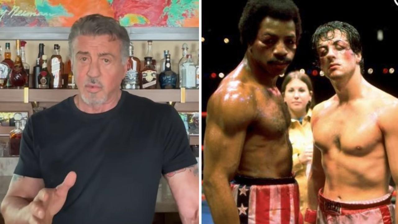 Sylvester Stallone said he couldn't have done it without Carl Weathers. Photo: Instagram