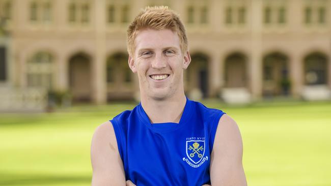 Matthew Roberts is one to watch for St Peter’s during this year’s college football season. Picture: Roy VanDerVegt