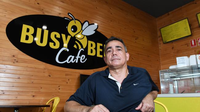 Verissimo De Jesus, owner of the now-closed Busy Bee Cafe in Bakewell. Picture: Katrina Bridgeford.