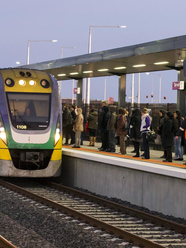 Tarneit station opened in 2015. Picture: Sarah Matray