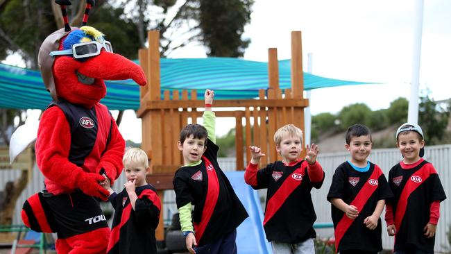 Essendon Football Club were once known as the Same Olds. Their mascot is a mosquito called Skeeta as the team was once dubbed the Mosquito Fleet.