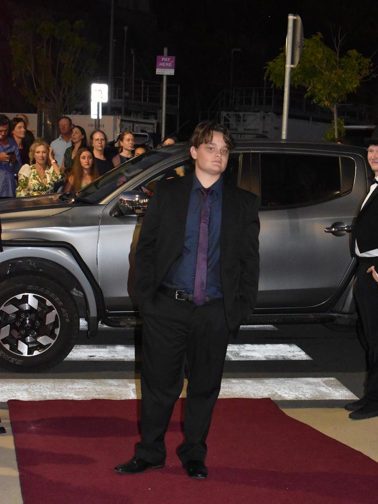 Corey Bassett at the Proserpine State High School formal at Shute Harbour Marine Terminal on November 15, 2023. Photo: Zoe Devenport