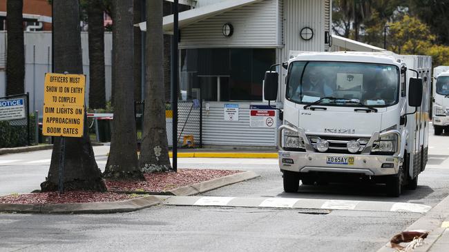 Chris Dawson arrives at Silverwater Jail after his conviction. Picture NCA Newswire/ Gaye Gerard.