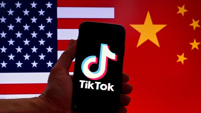 The US House of Representatives on April 20, 2024, passed a bill that would force TikTok to divest from its Chinese parent company ByteDance or face a nationwide ban in the United States, where it has around 170 million users. (Photo by OLIVIER DOULIERY / AFP)