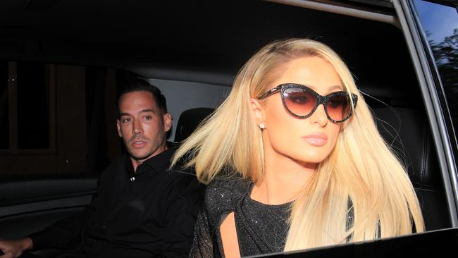 Paris Hilton and Carter Reum. Picture: Mega Agency.