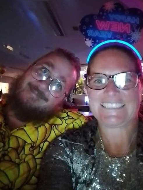 NYE celebrations at Club Services Ipswich. Picture: Facebook/Sean Smiley Maskiel
