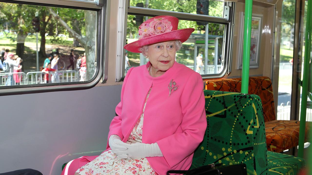 <b>2011 – Melbourne</b> In 2011, there had been speculation that the Queen, at 85, and Prince Philip, at 90, might not be making any more long-haul tours, but Buckingham Palace announced an October trip to Australia taking in Canberra, Perth, Brisbane and Melbourne over 10 days. On a whirlwind visit to the Victorian city, the Queen officially opened the Royal Children’s Hospital, was greeted by thousands in Federation Square and rode the Royal Tram to Government House. Picture: AP