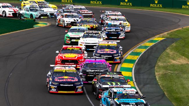 Supercars at the Formula 1 Australian Grand Prix. (Photo by Daniel Kalisz/Getty Images)