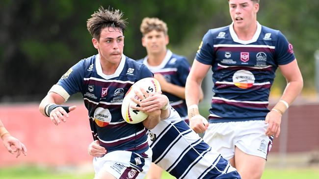 Mountain Creek player Jai Bowden Mountain Creek state school - he will play hooker for the Queensland schoolboys. Picture, John Gass