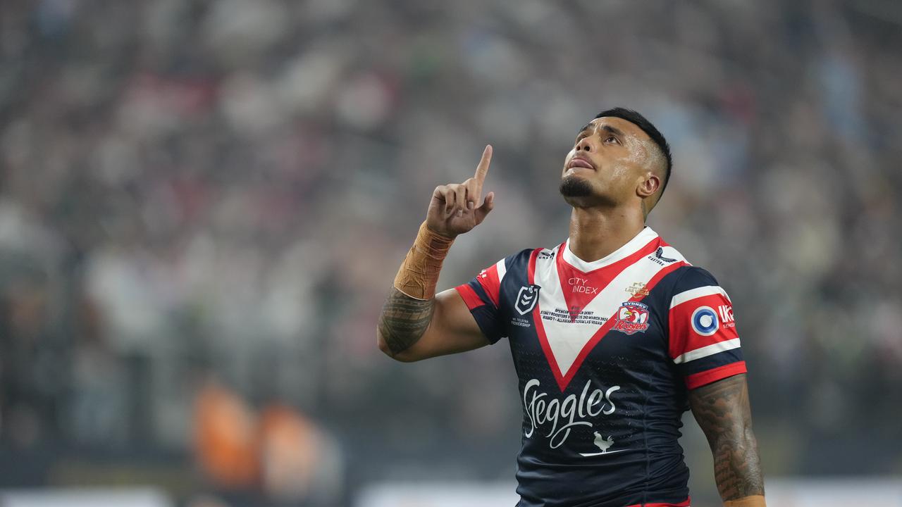 Spencer Leniu is keen to repay the faith shown by Roosters officials who supported him during the racism saga earlier this year. Picture: NRL Imagery