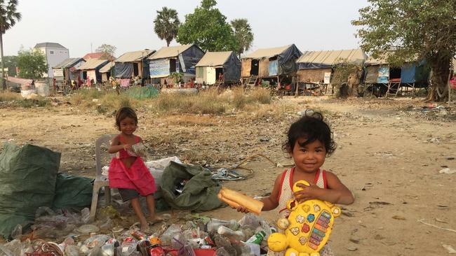 James Ricketson, an independent film maker from the northern beaches, has set up a charity to help families who spend their lives scavenging on and living alongside the Choeung Ek rubbish dump in Cambodia's capital city, Phnom Penh. 