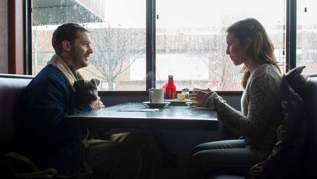 Tom Hardy and Noomi Rapace in The Drop. Picture: Supplied