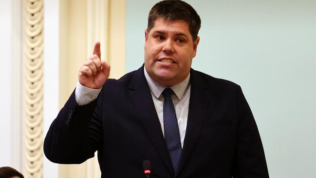 Brisbane, 19 February 2025. Queensland Transport Minister Brent Mickelberg during the second sitting day of Parliament in Brisbane. Picture: Supplied