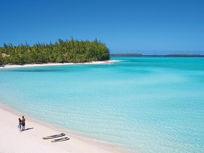 White sand and crystal clear water. Picture: Supplied