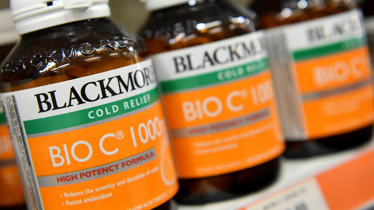 Blackmores was the best performing stock on Monday. Picture: Joel Carrett/AAP