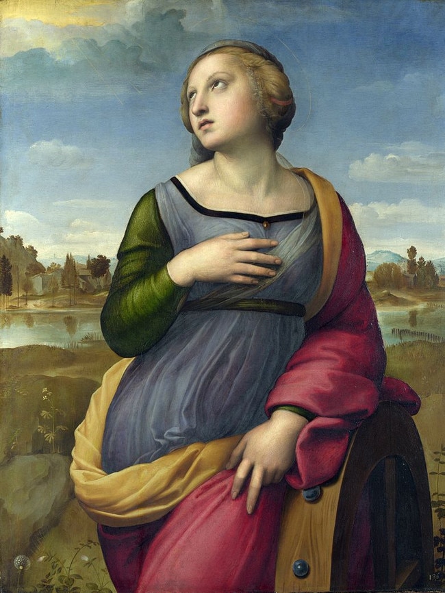 Raphael, Saint Catherine of Alexandria c.1507-1509