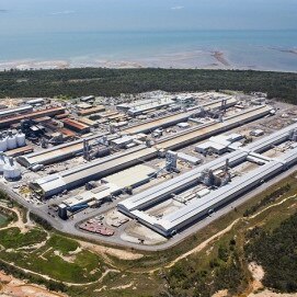 Boyne Smelters Limited (BSL) is one of the largest aluminium smelters in Australia, located approximately 20km south of Gladstone at Boyne Island on the Central Queensland coast. Picture: Supplied.