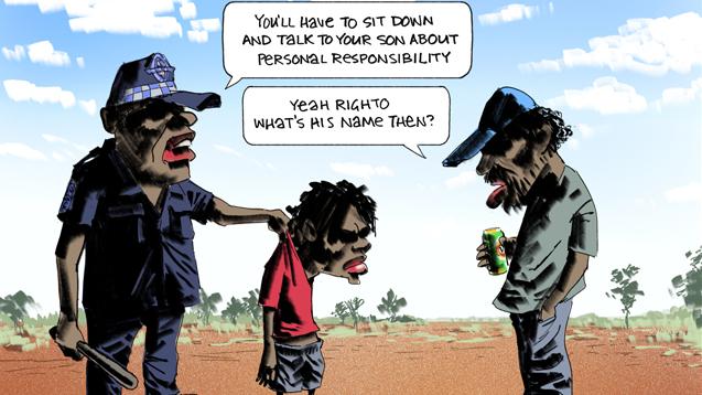 Bill Leak’s 2016 cartoon.