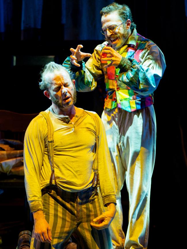 Mark Saturno and James Smith in Jack Maggs by State Theatre Company of SA. Picture: Matt Byrne