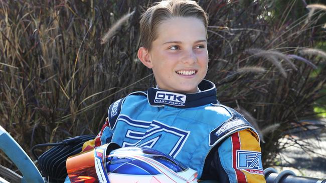 A 13-year-old Oscar Piastri was a Melbourne go kart champion.